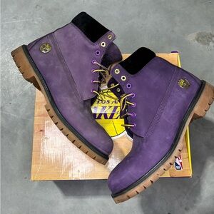 Timberland Boots LA Lakers collab